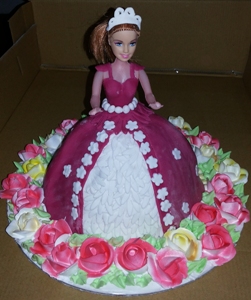 Fondant Doll Cake Fondant Doll Cake