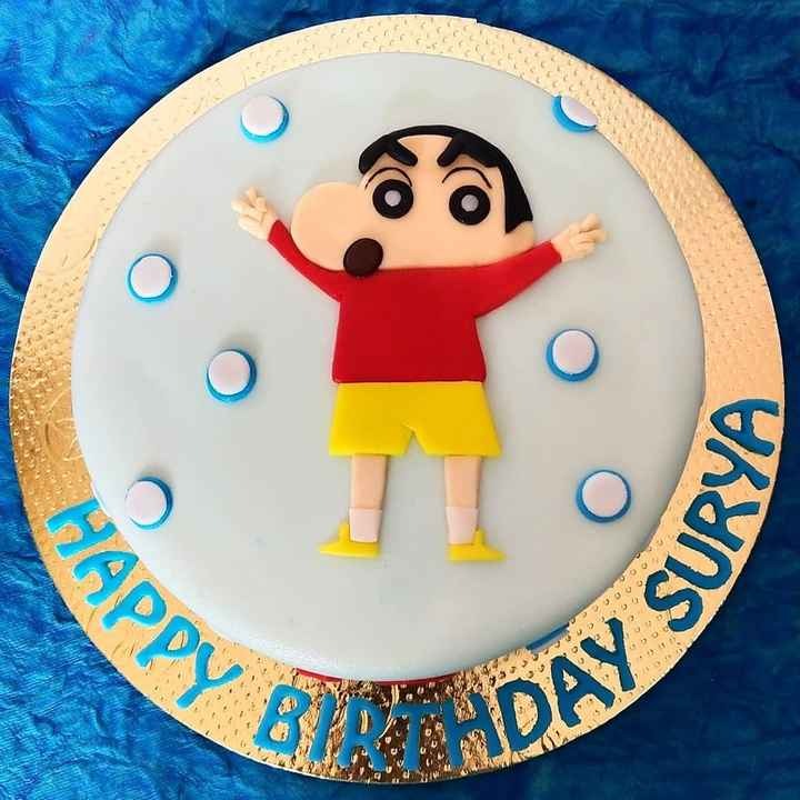 1 KG Sinchan Fondant Cake 1 KG Sinchan Fondant Cake