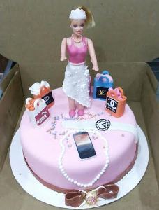 Customize Fondant cake1 Customize Fondant cake1