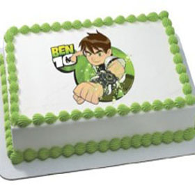 1KG Ben Ten Designer Photo cake 1KG Ben Ten Designer Photo cake