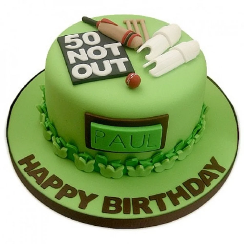 Cricket Theme Cake Cricket Theme Cake