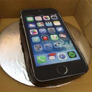 1kg iphone shape cake 1kg iphone shape cake