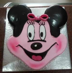 2 Kg Minnie Mouse Face cake 2 Kg Minnie Mouse Face cake